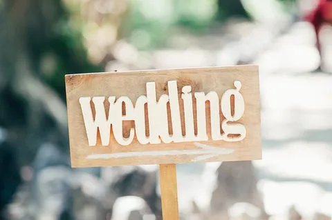 White Wild Wedding