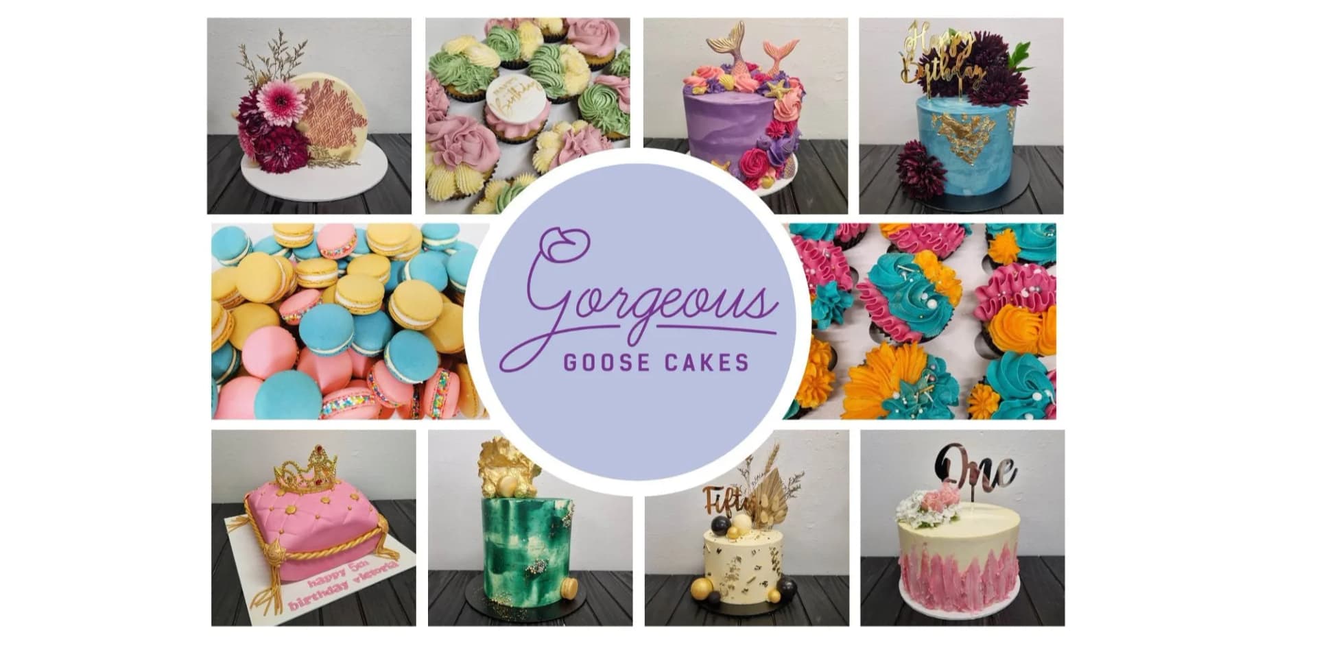 Gorgeous Goose Cakes