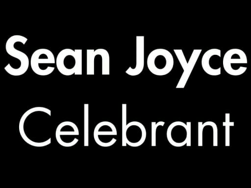 Sean F Joyce Celebrant logo