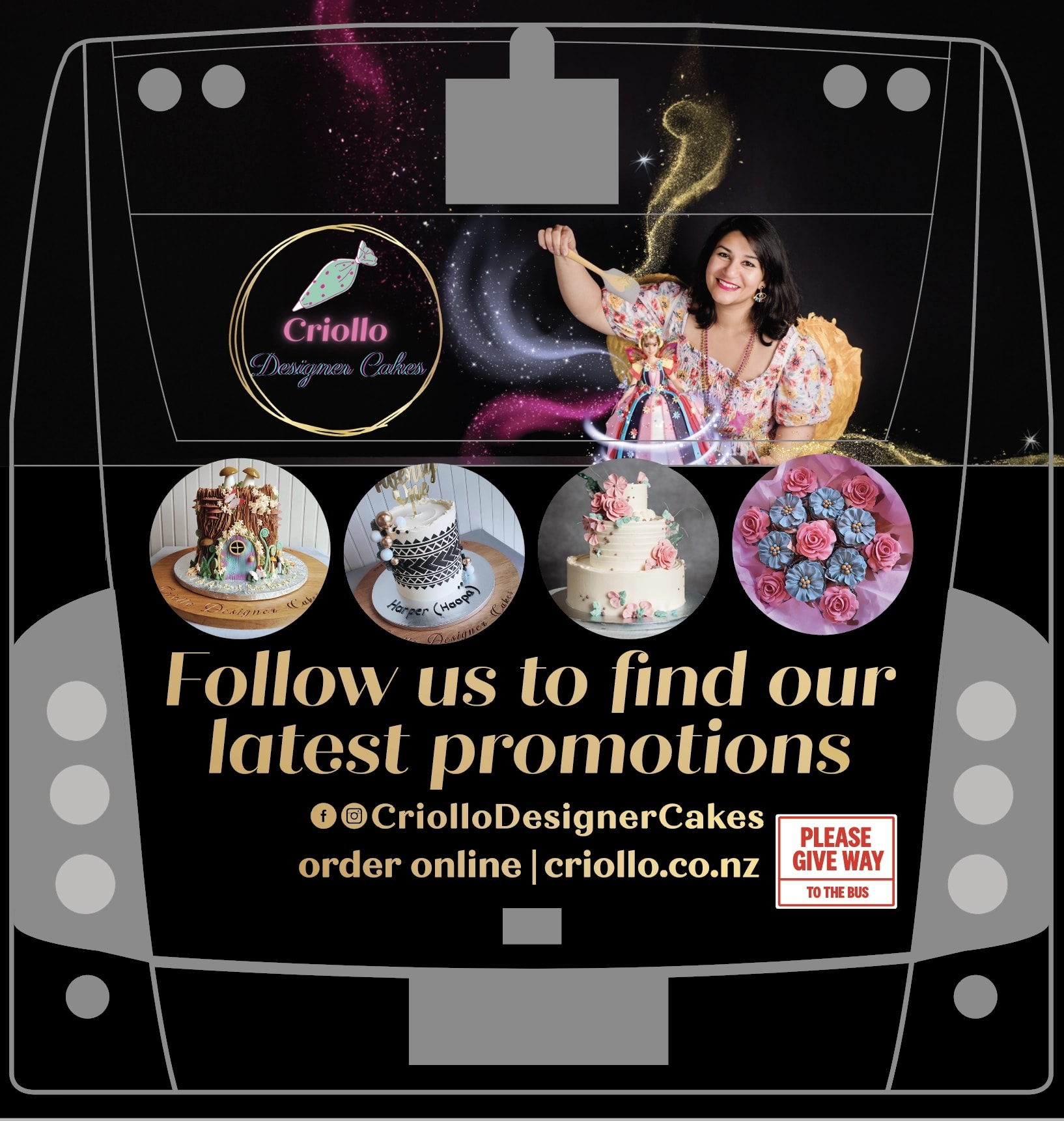 Criollo Designer Cakes cover photo