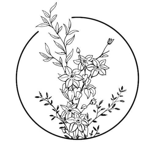 The Green Room Flower Company logo