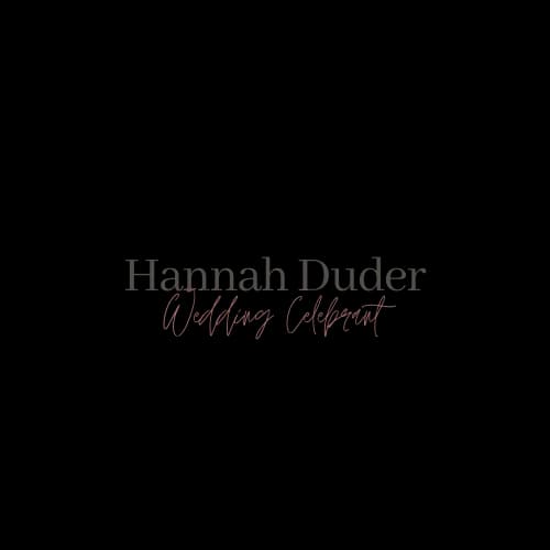Hannah Duder Celebrant