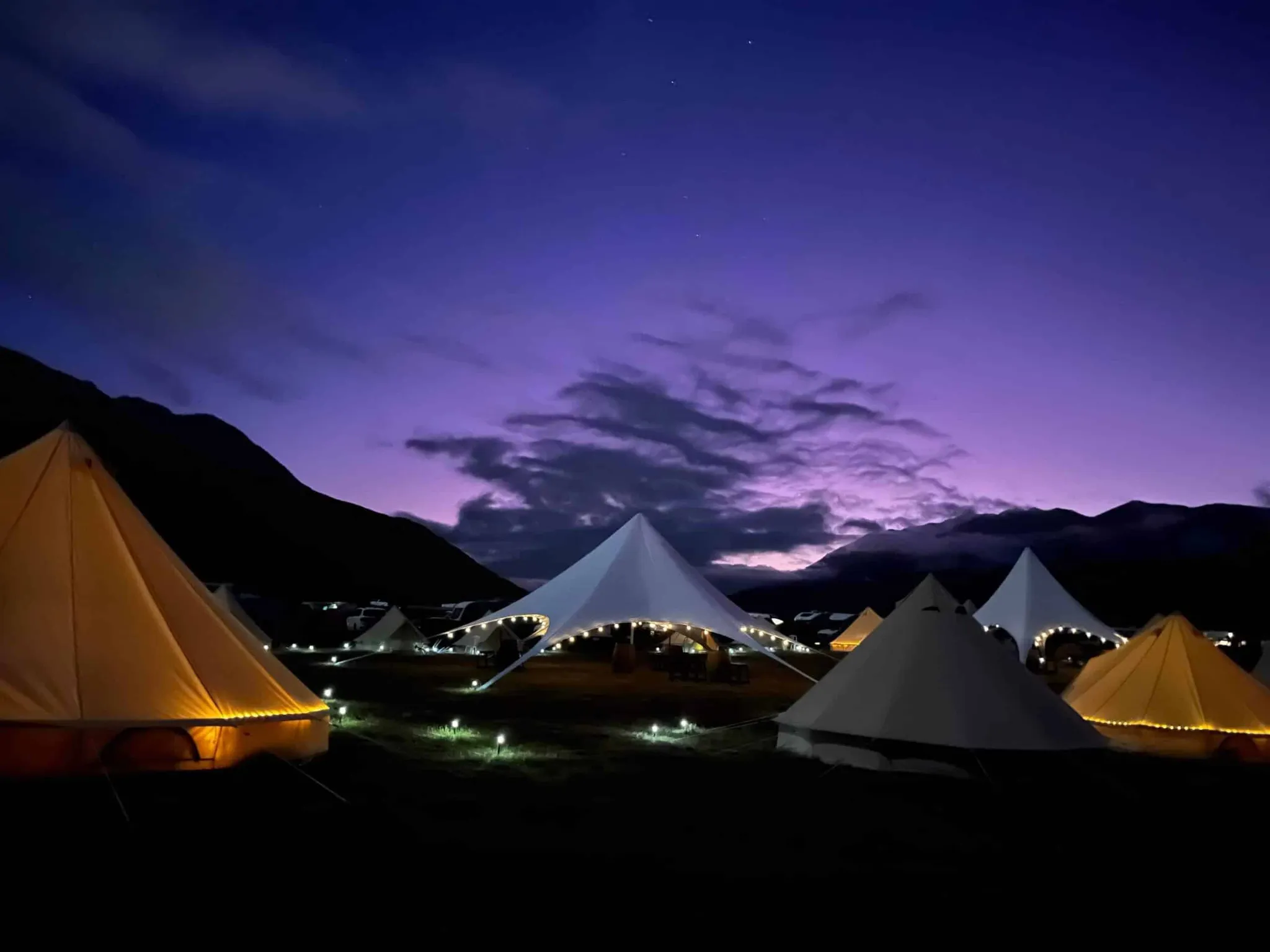 Glamping Tent Venue Accommodation, Marquees & Structures in Westgate