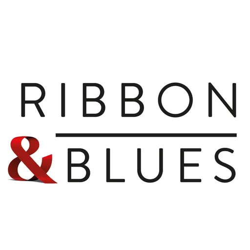 Ribbon & Blues logo