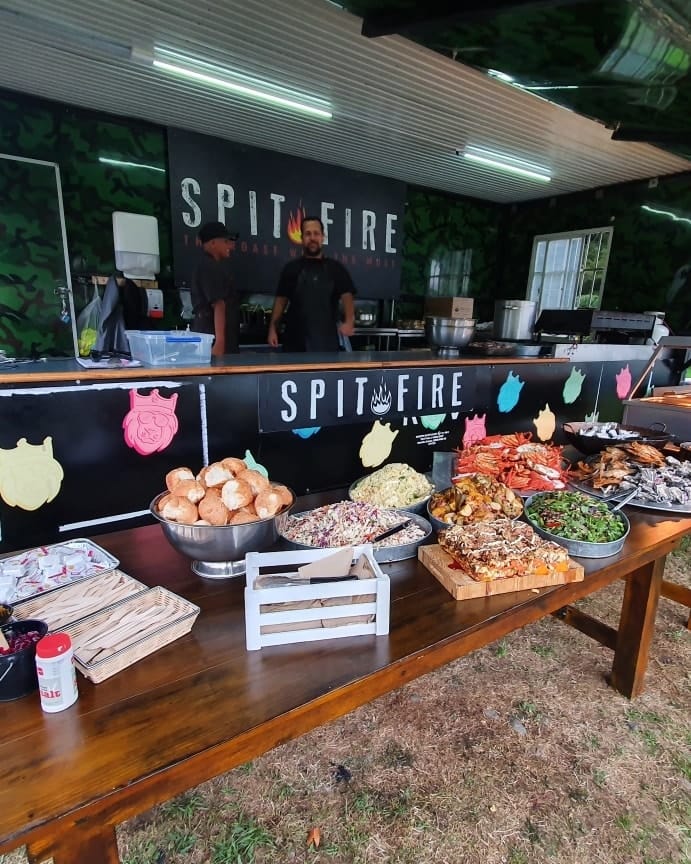 Spitfire, Catering in Gisborne