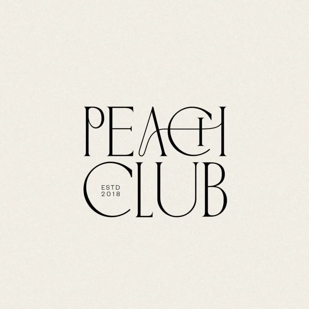 The Peach Club logo